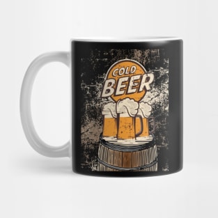 Cold Beer on Tap Mug